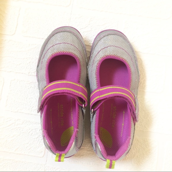 Stride Rite Metallic Velcro Shoe - Picture 3 of 3